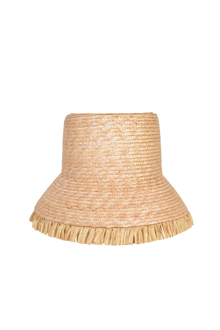 Husk Sophia Raffia Hat - Natural