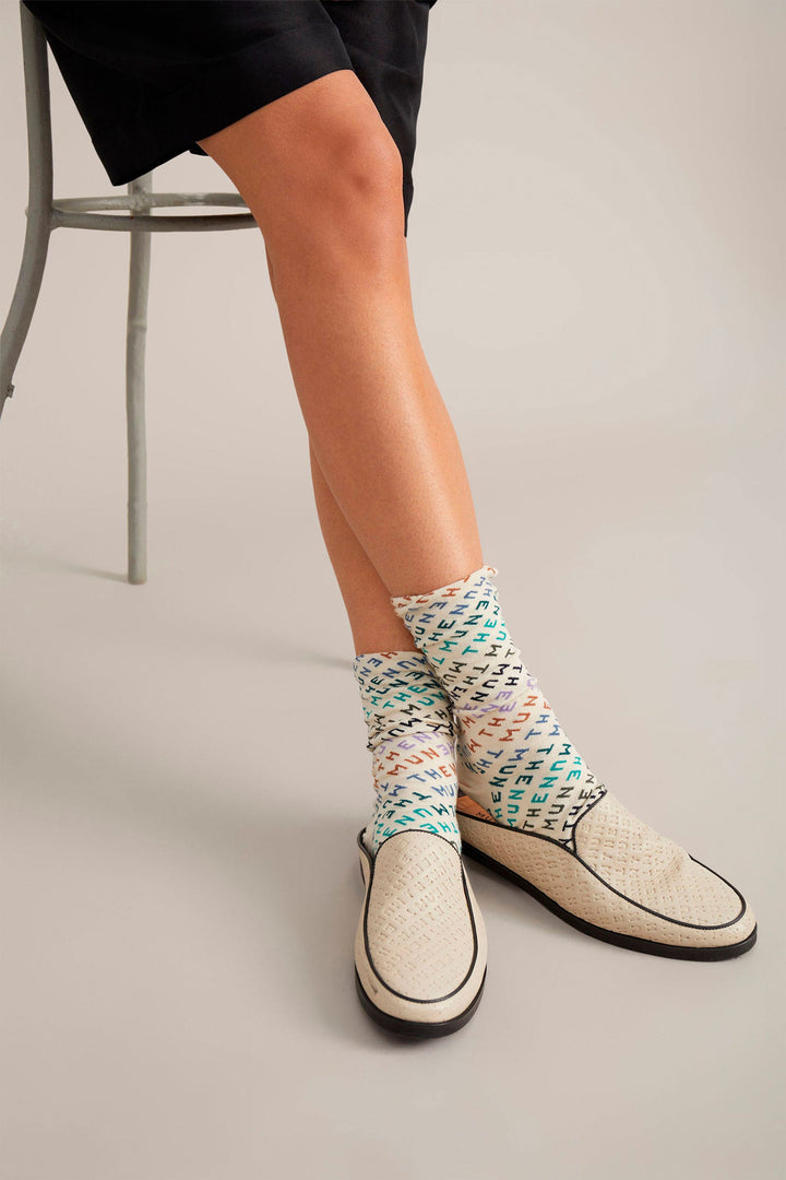 Munthe Gully Socks - Blue