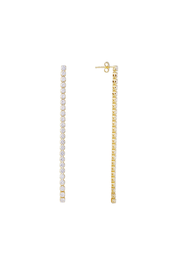 Fairley Dia Earring - Silver