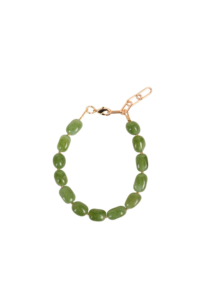 Alouette Design
 Barrel Bracelet - Olive
