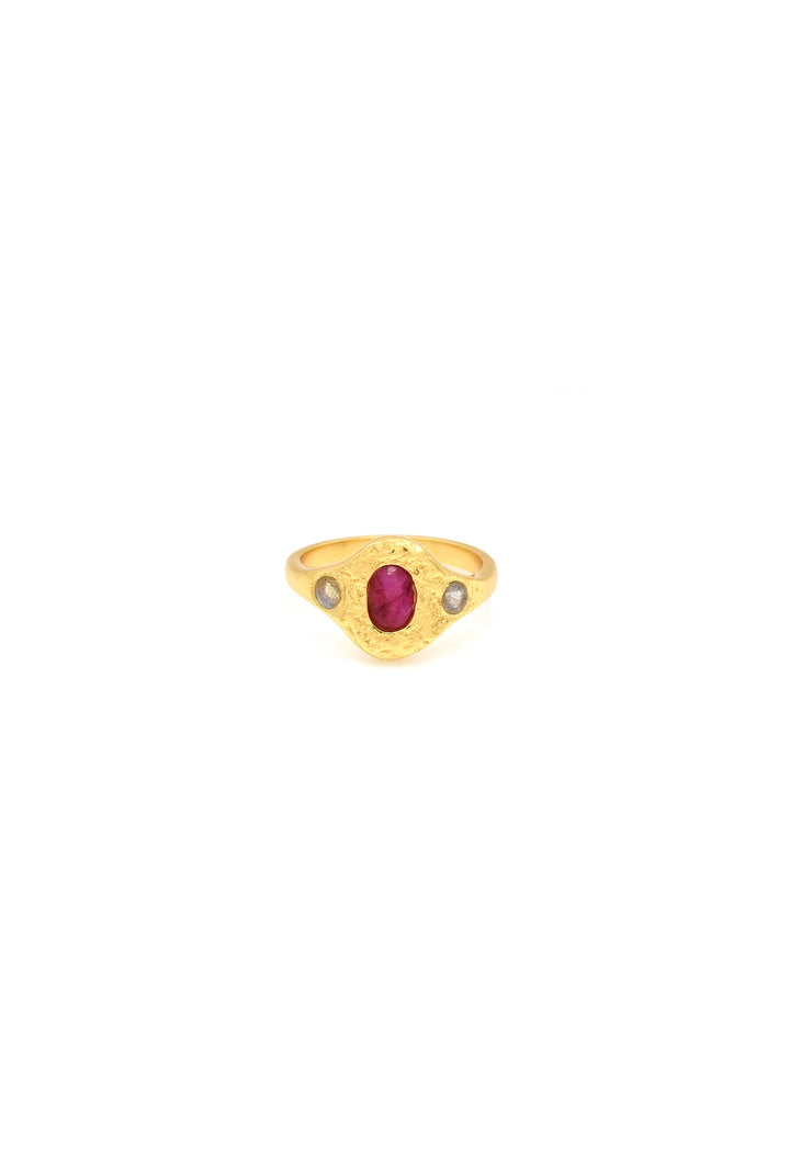 Husk Rubik Ring - Gold