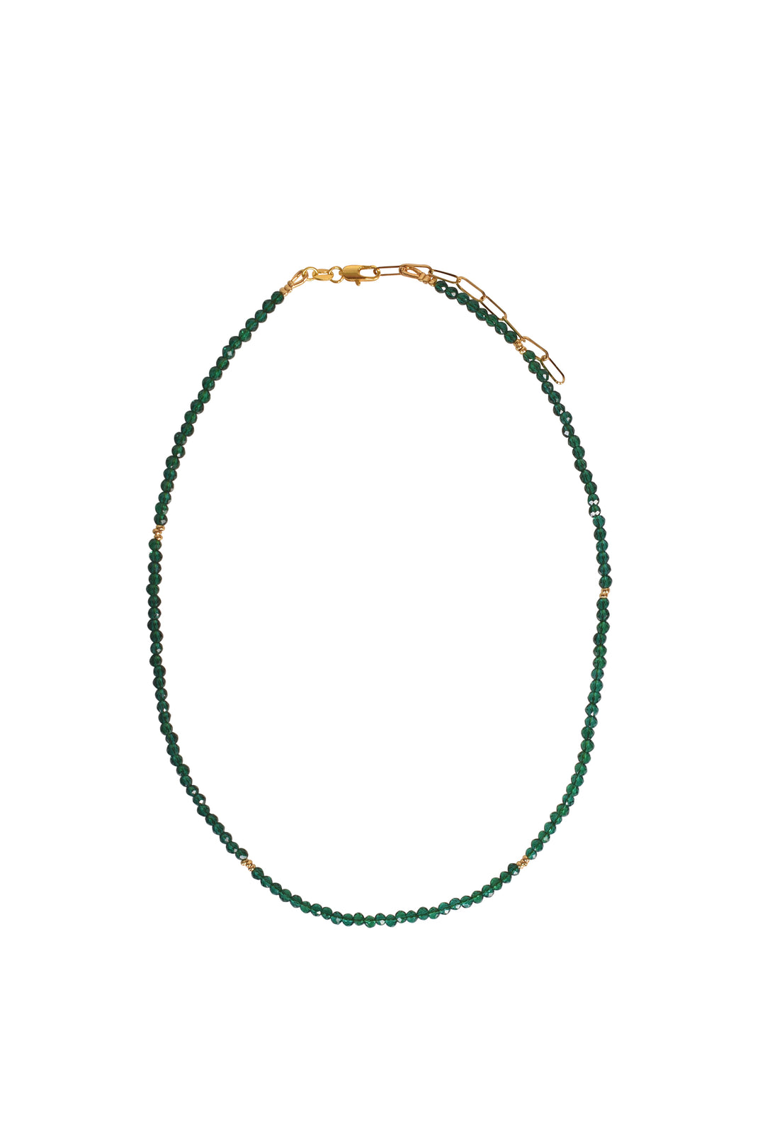 Alouette Design
Seed Necklace - Emerald