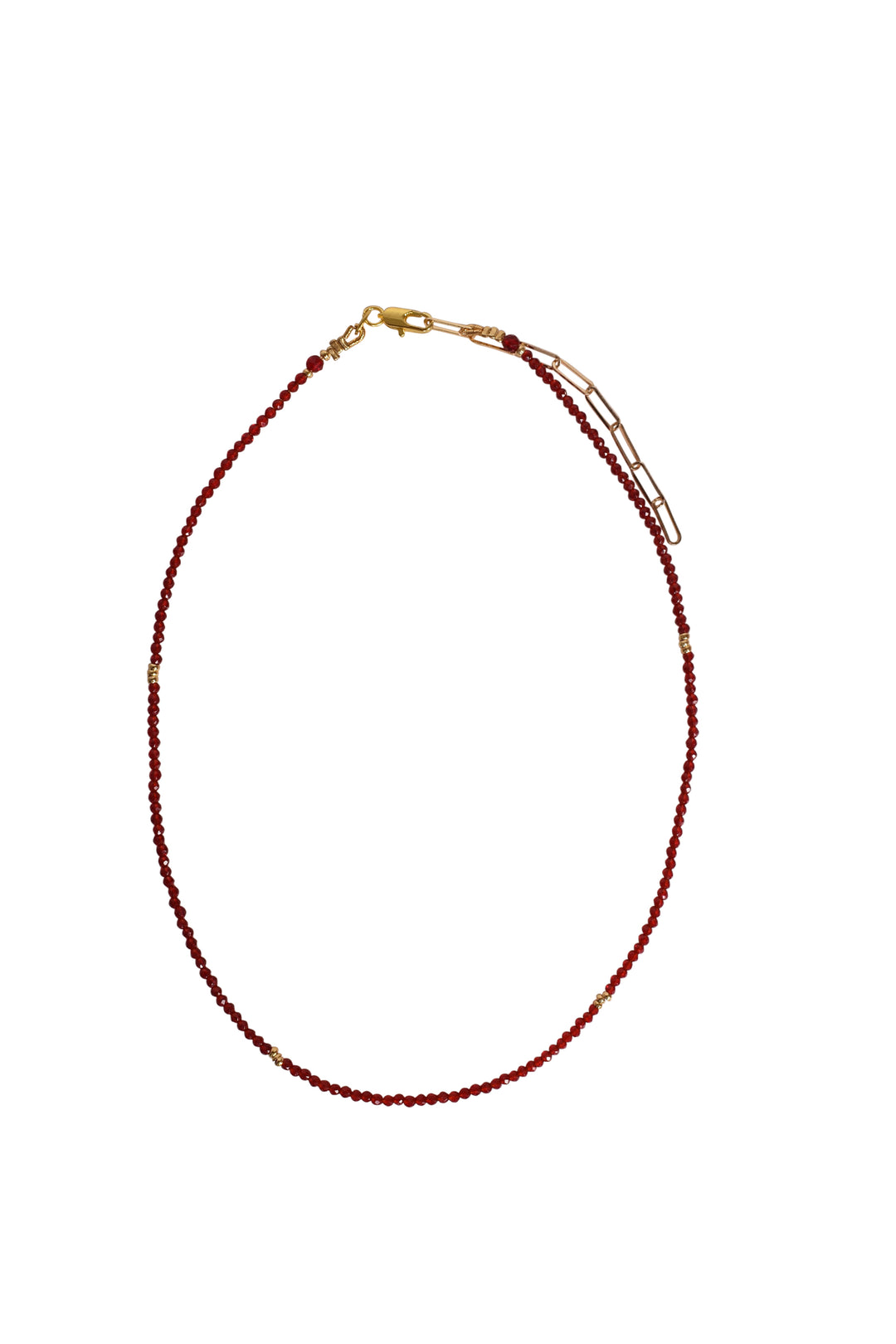 Alouette Design
Tiny Necklace - Red