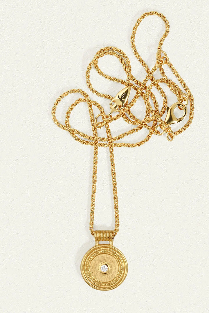 Temple Of The Sun Cape Necklace - Gold