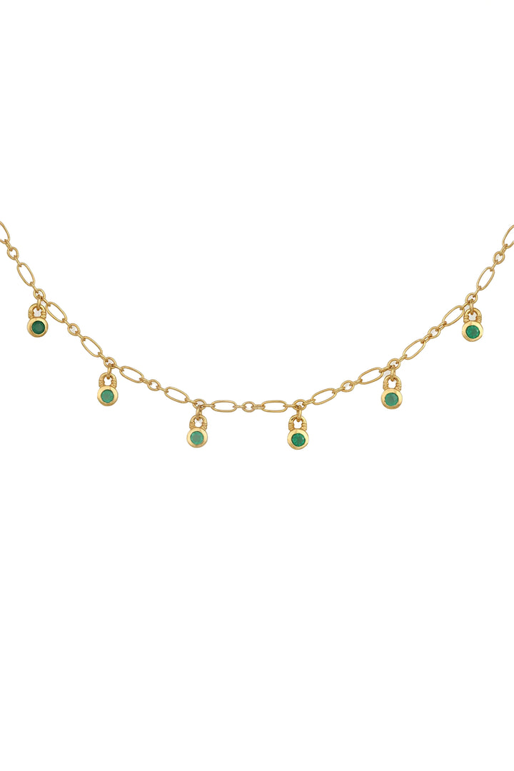 Temple Of The Sun Ceres Necklace - Gold