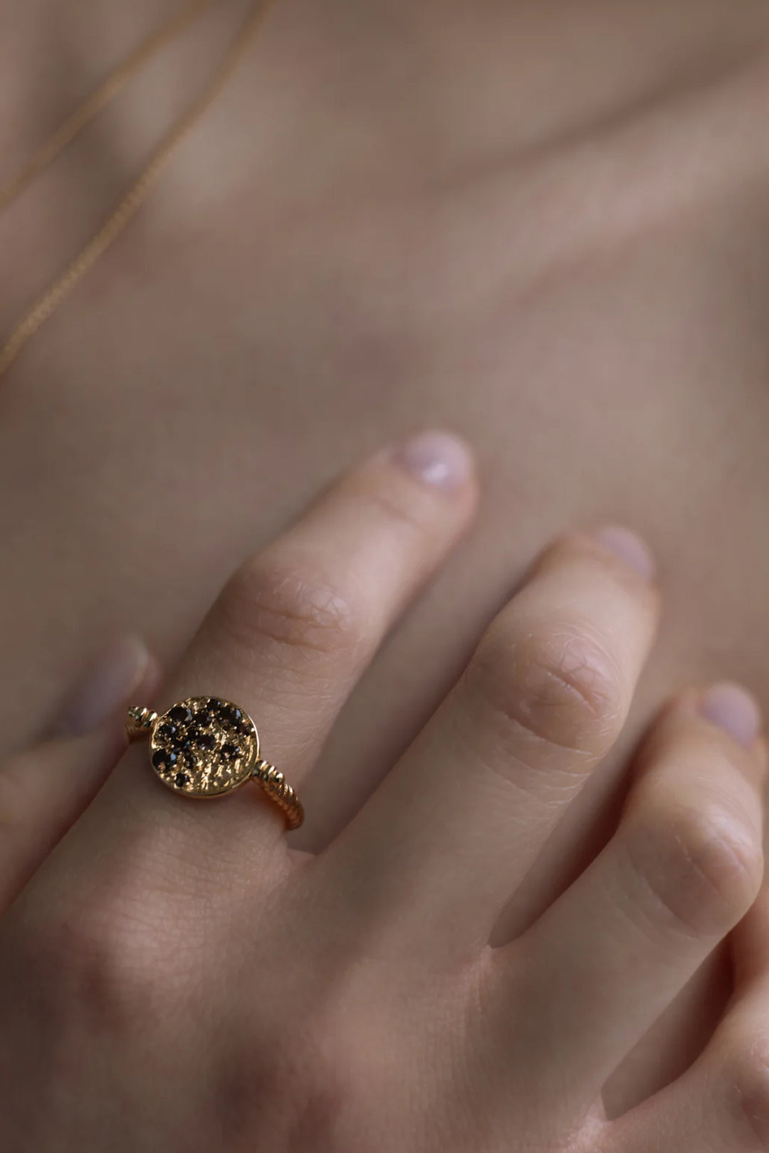 Temple Of The Sun Livy Ring - Gold