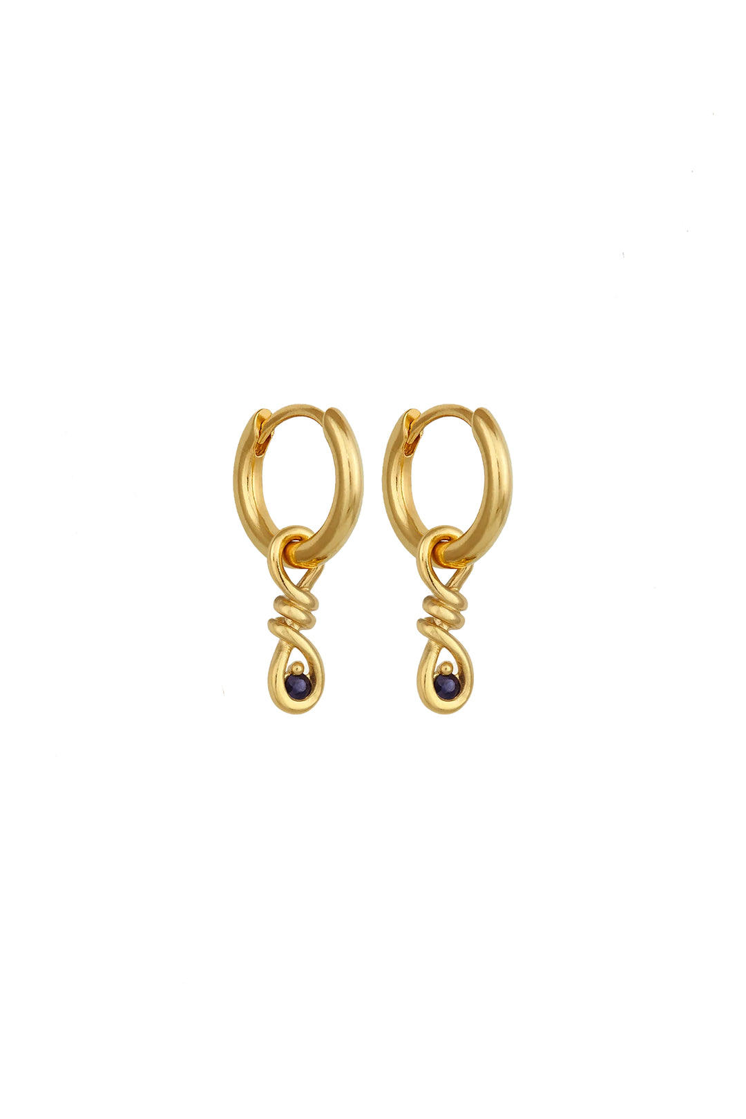 Temple Of The Sun Lia Earring - Gold