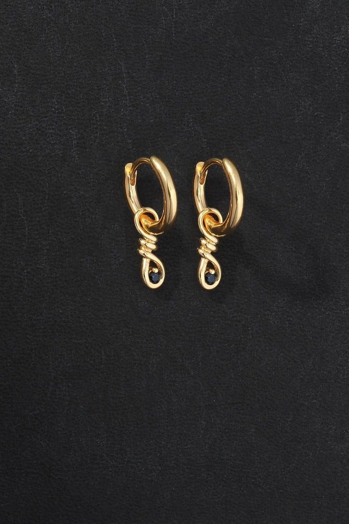Temple Of The Sun Lia Earring - Gold