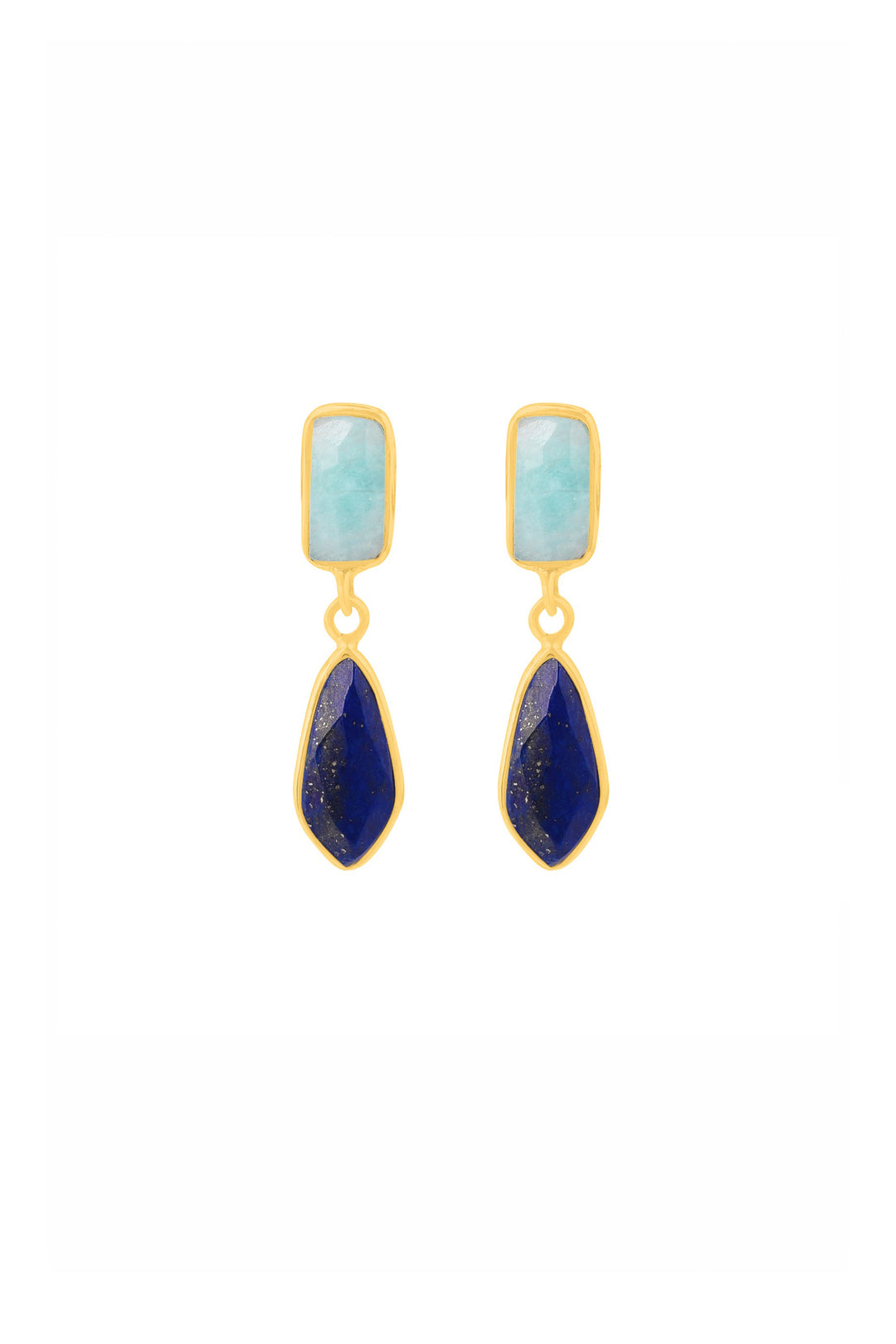 Husk Drop Earring - Gold