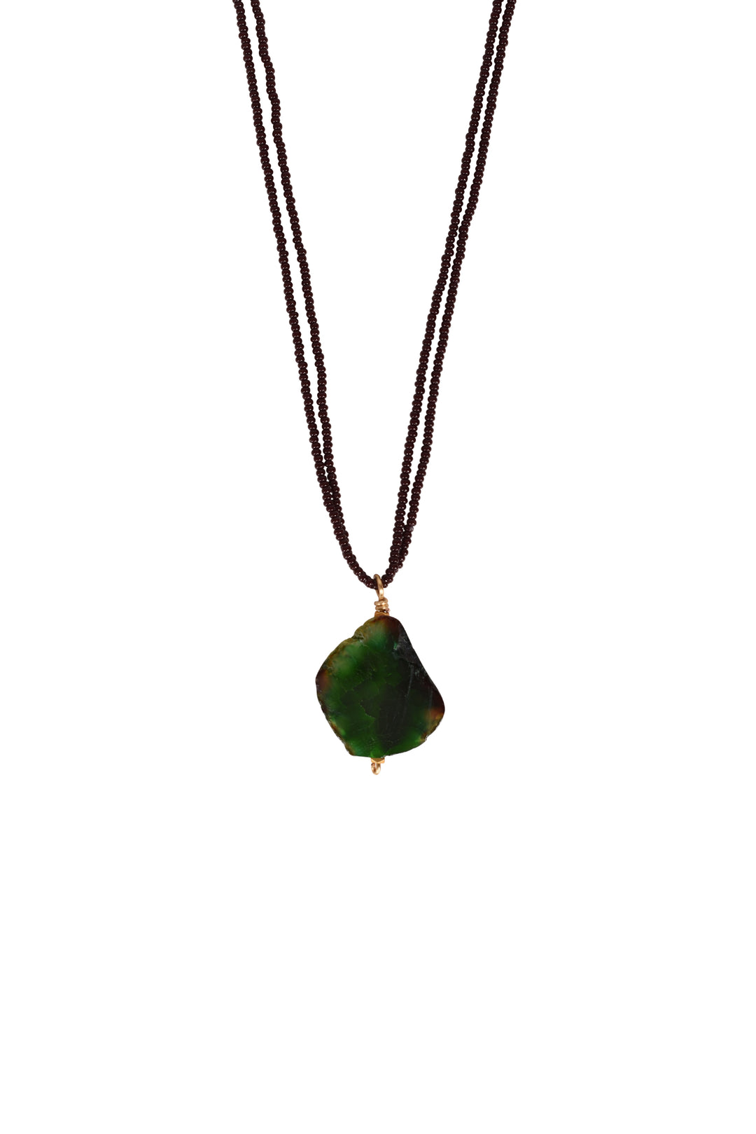 Alouette Design
 Pendant Necklac - Green