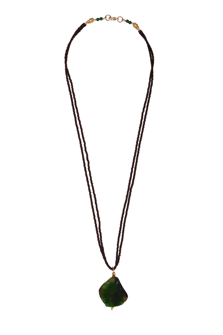 Alouette Design
 Pendant Necklac - Green