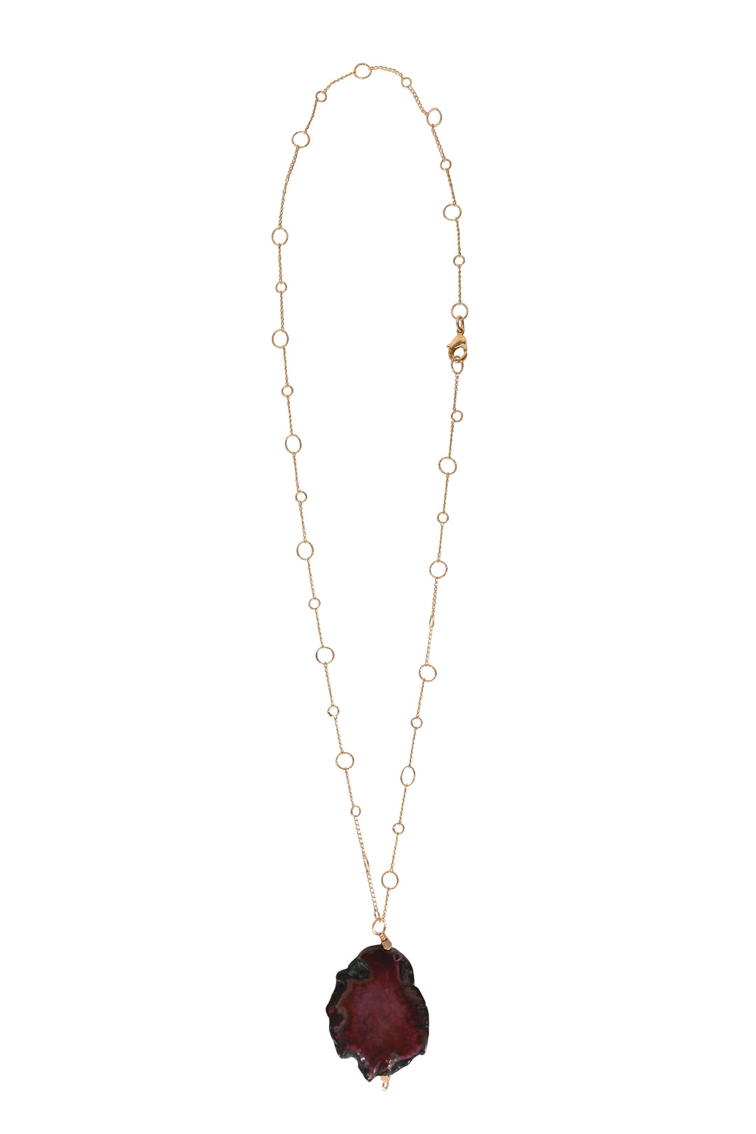 Alouette Design
 Pluma Necklace - Plum