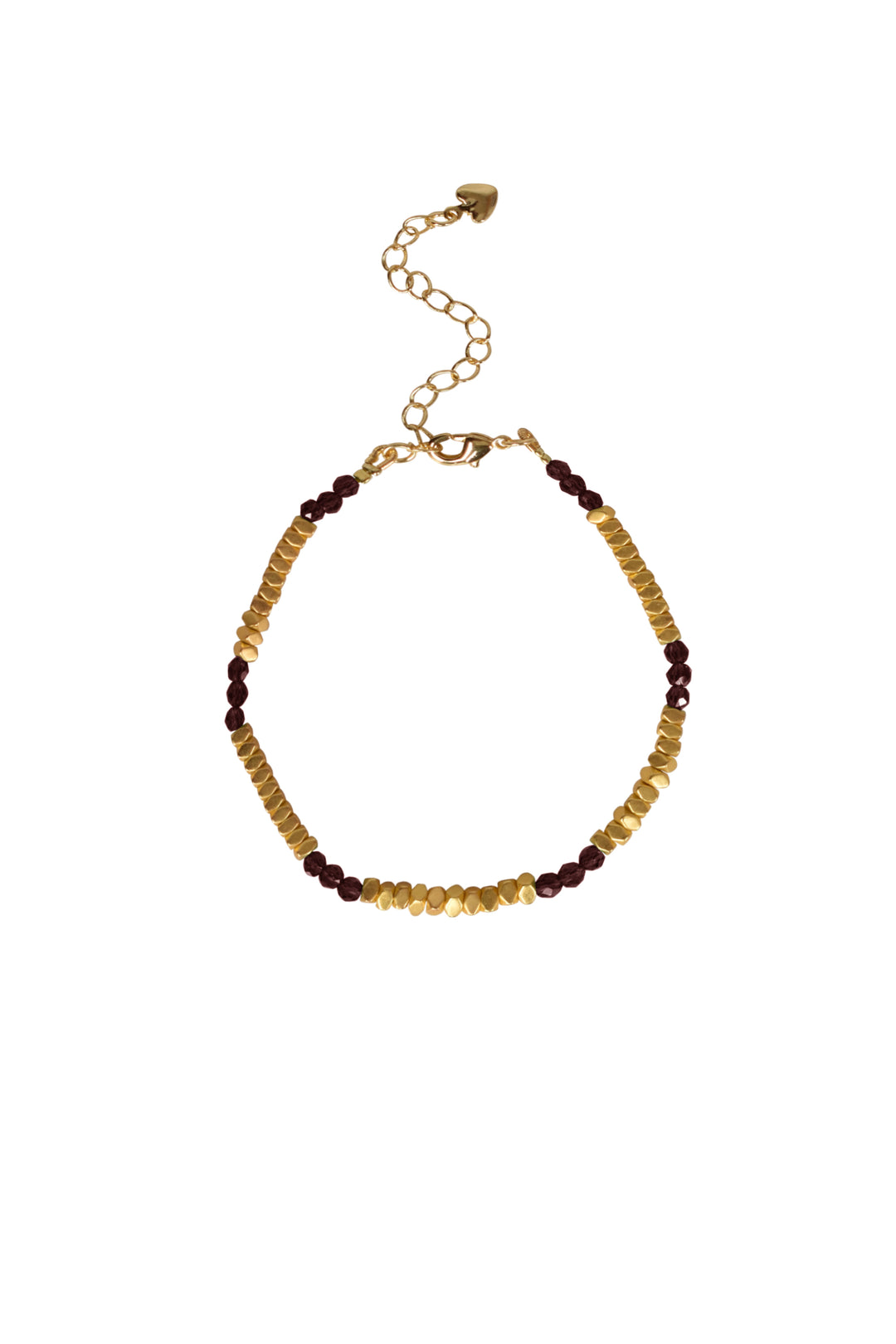 Alouette Design
Bead Bracelet - Plum