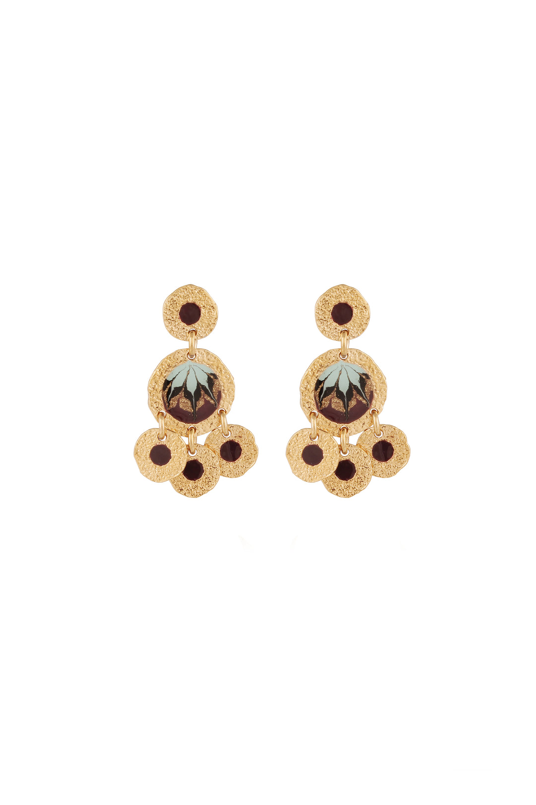 Gas Bijoux Illusion Earrin - Gold