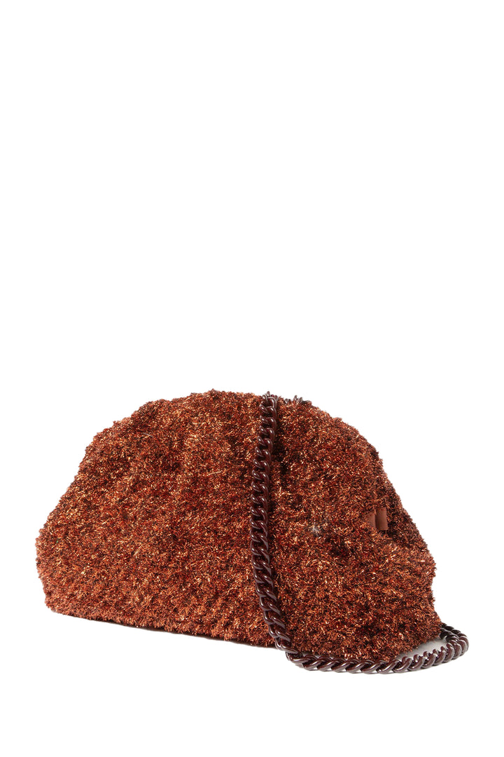 Maria La Rosa Sparkle Bag - Rust