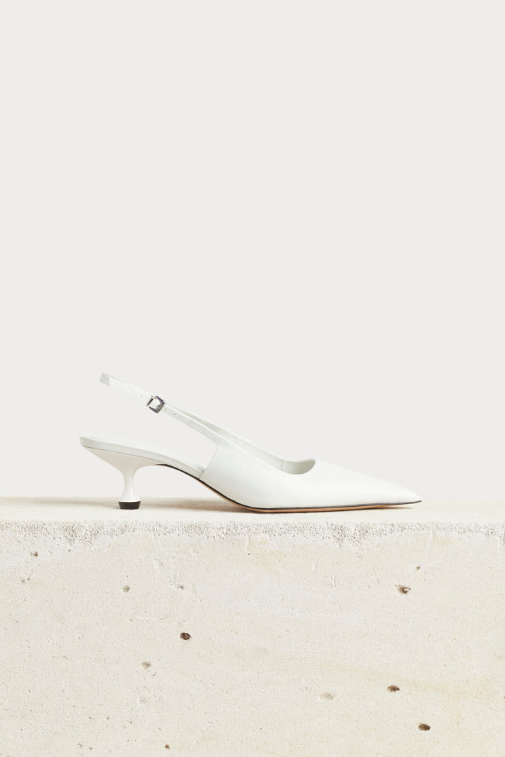 HUSK SAKURA SLINGBACK - WHITE