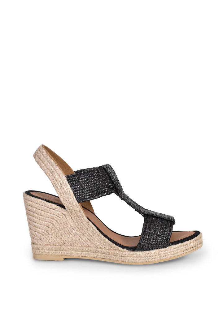 HUSK LUCIA ESPADRILLE - BLACK