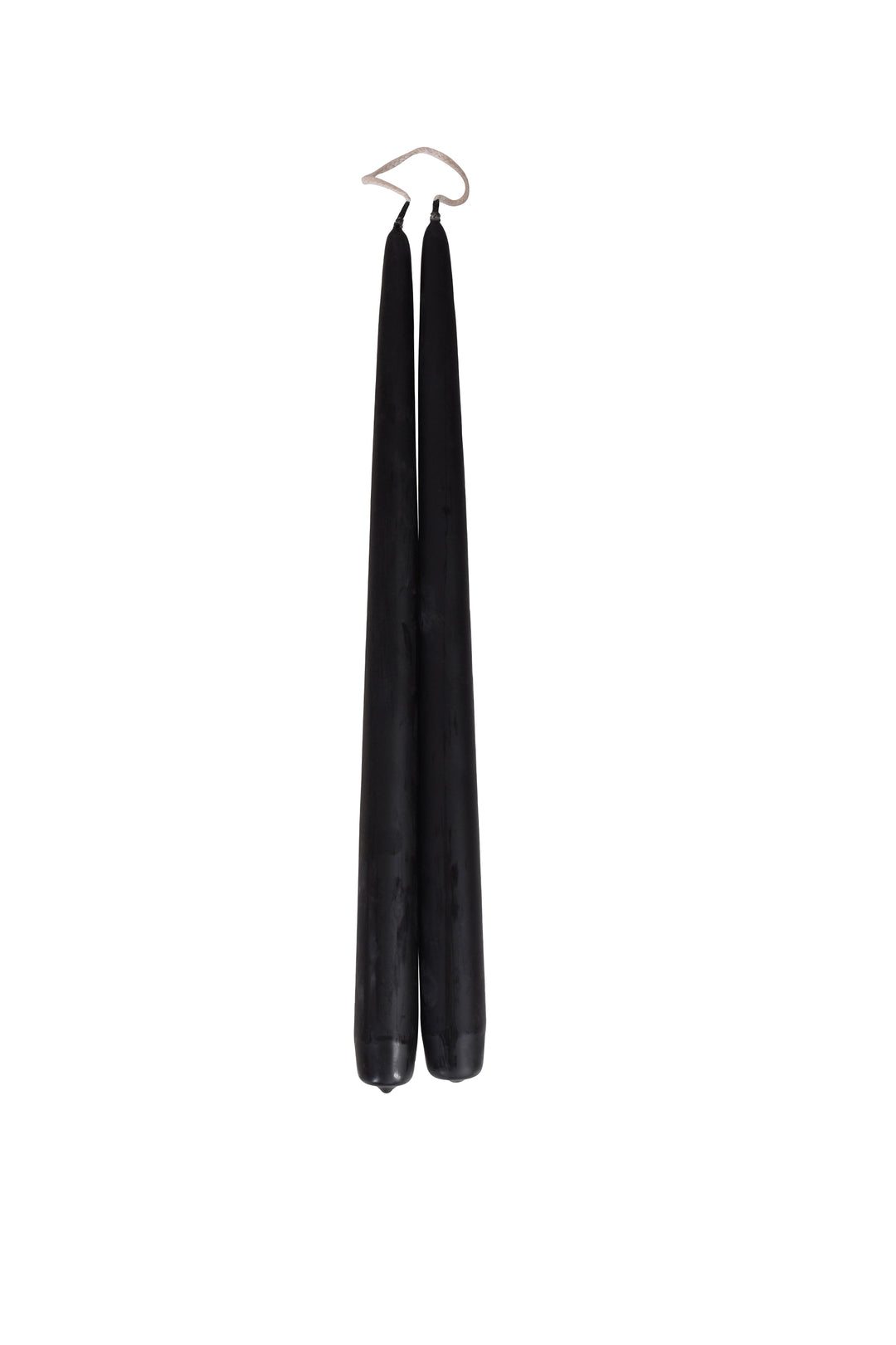 Husk Taper Candle - Black