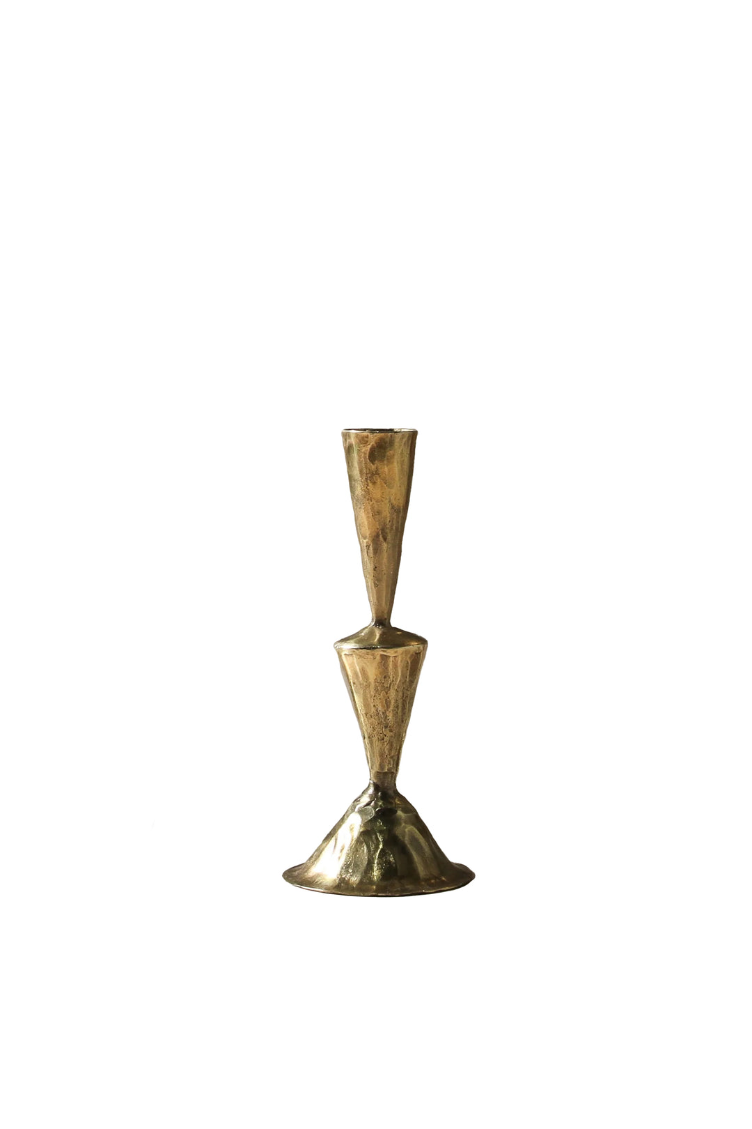 Husk Iris Candlestand Small - Gold