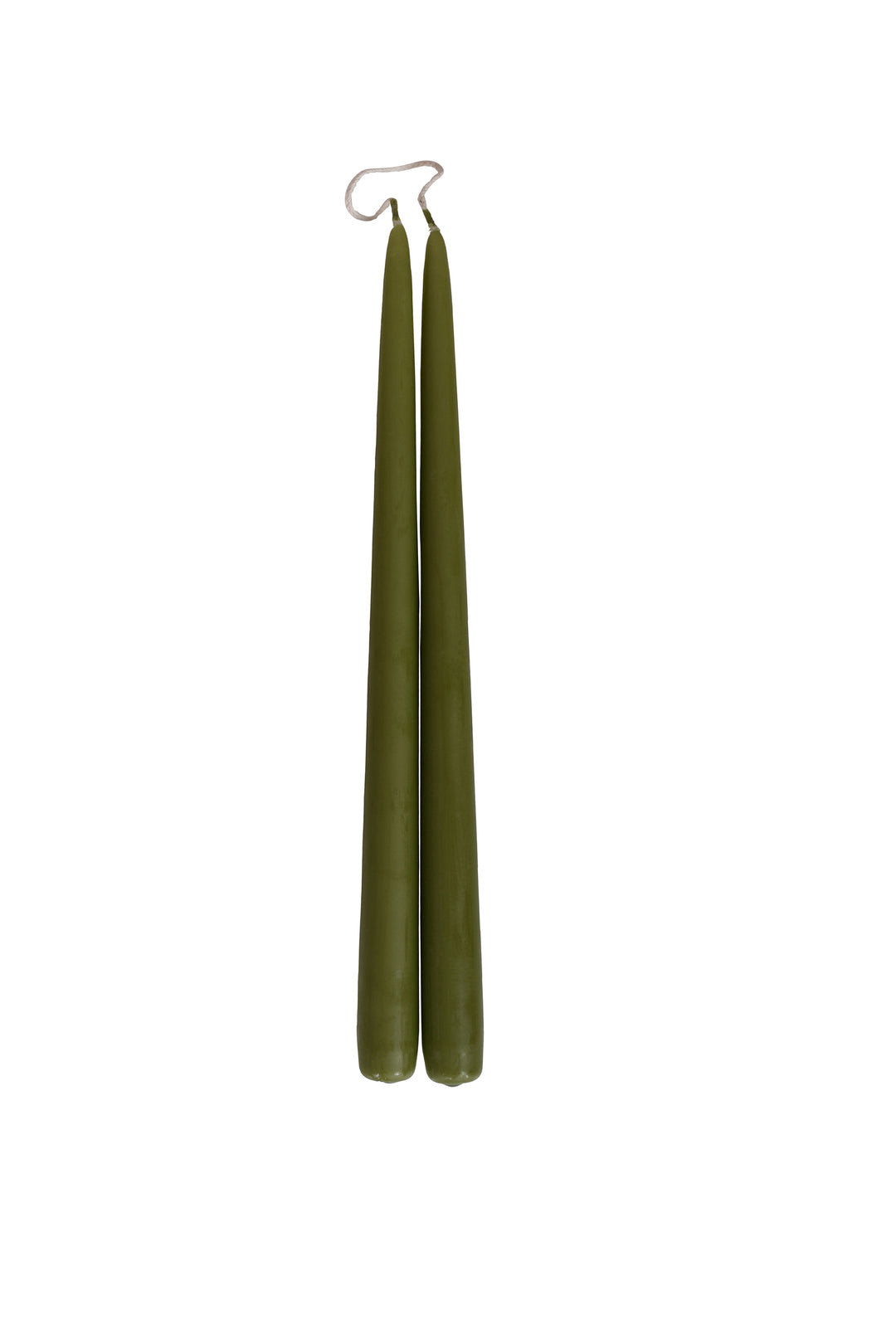 Husk Taper Candle - Khaki