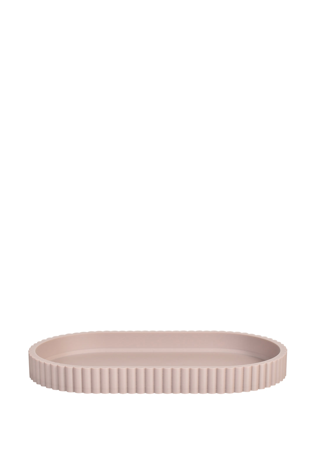 Husk Scalloped Trinket Tray - Oatmeal