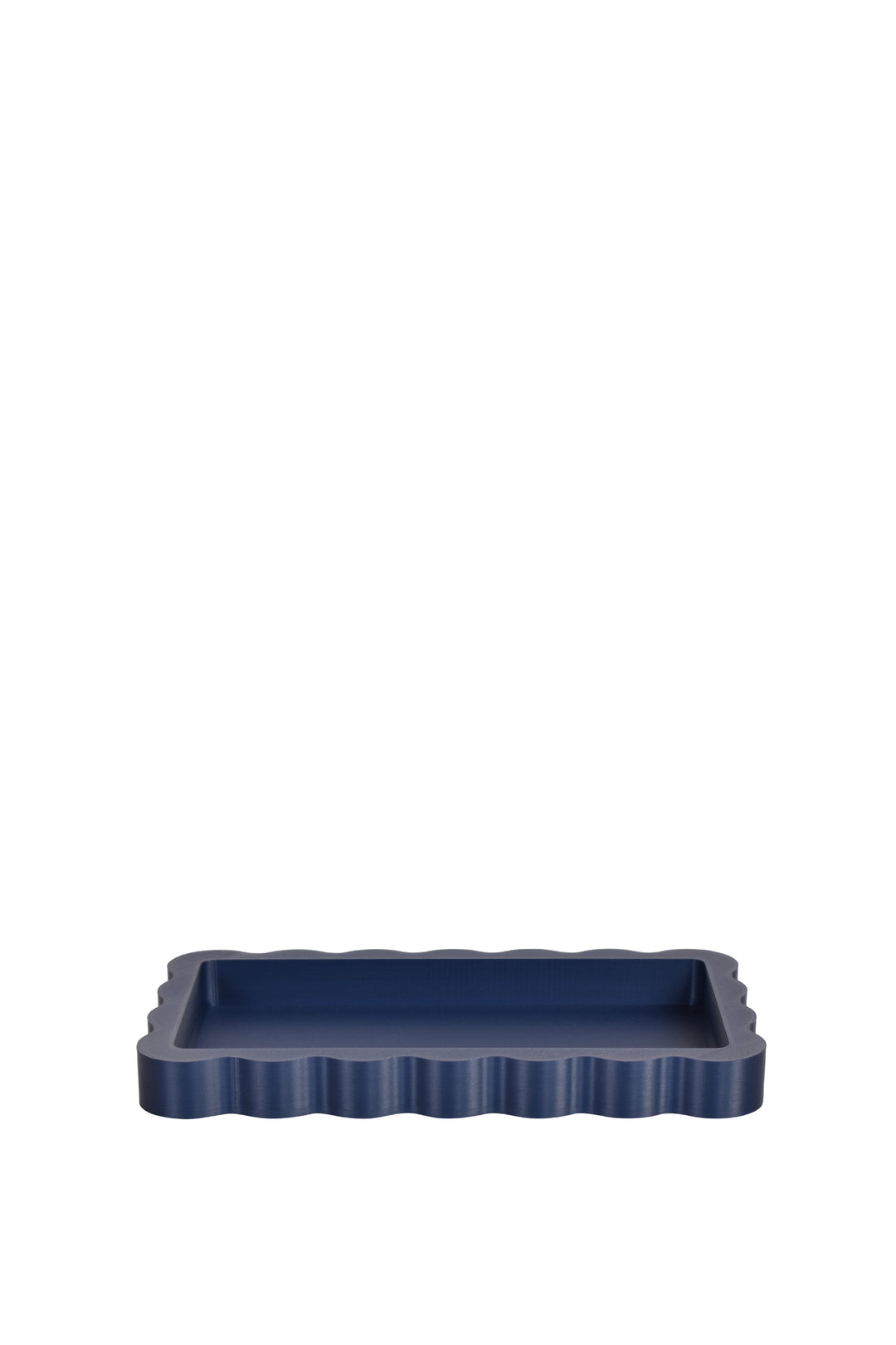 Husk Wave Tray Small - Navy Blue
