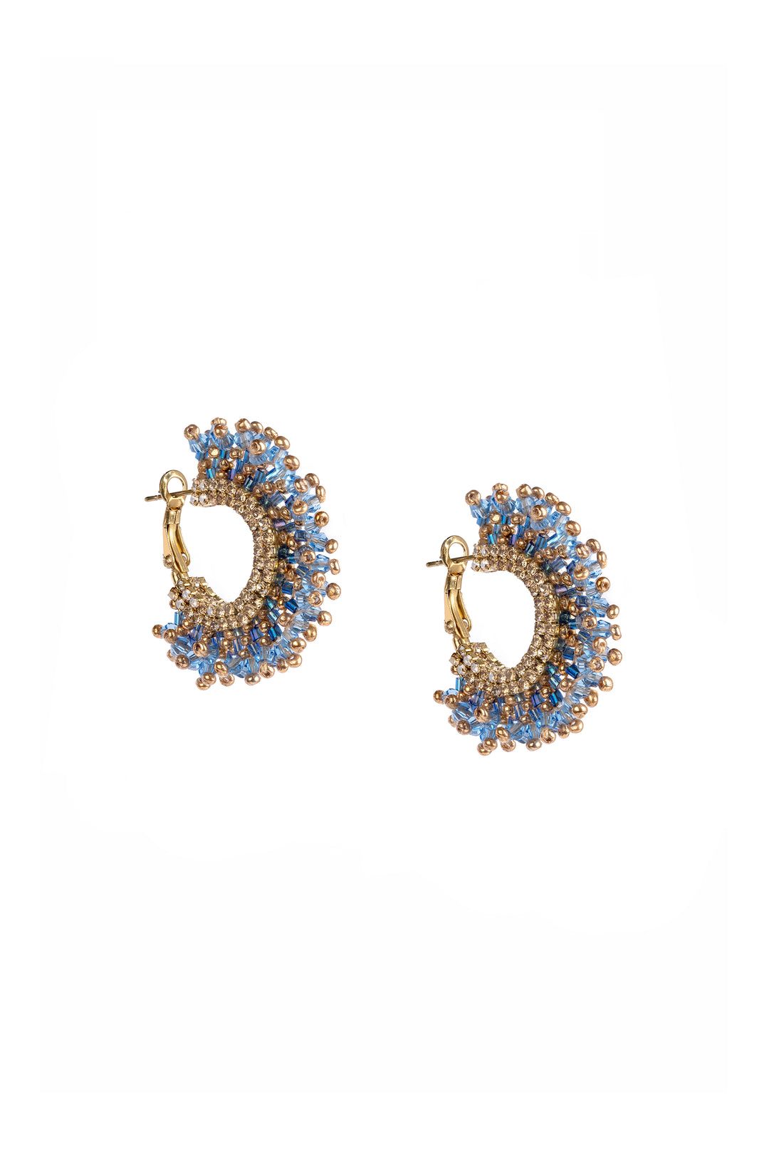 Deepa Gurnani Sierra Earrings - Blue