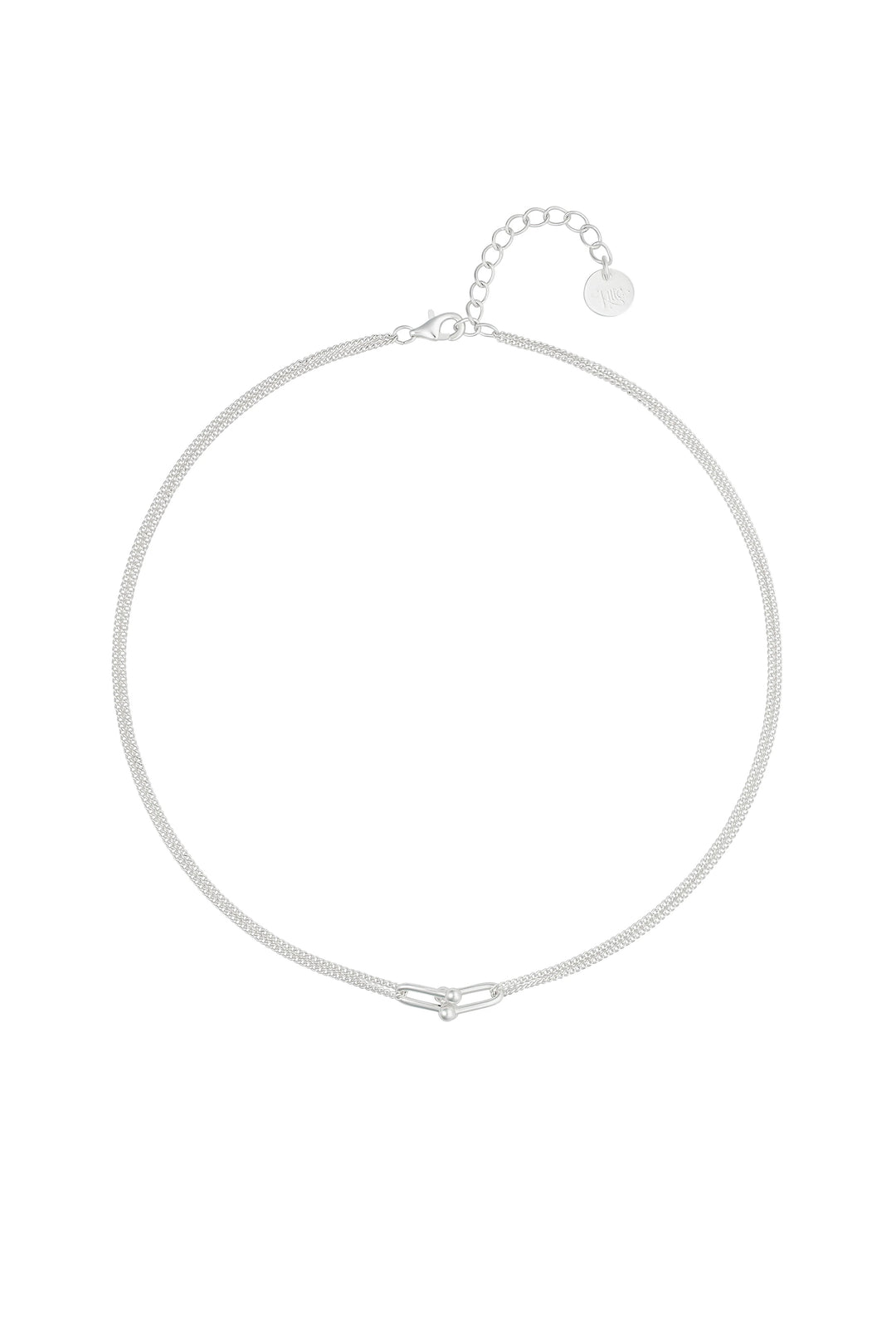 Kitte Baby Bond Necklace - Silver