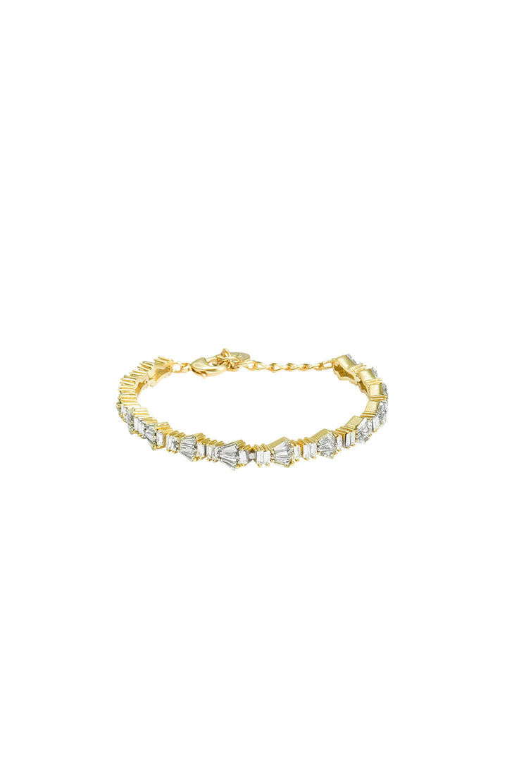 Kitte Wild Tennis Bracelet - Gold