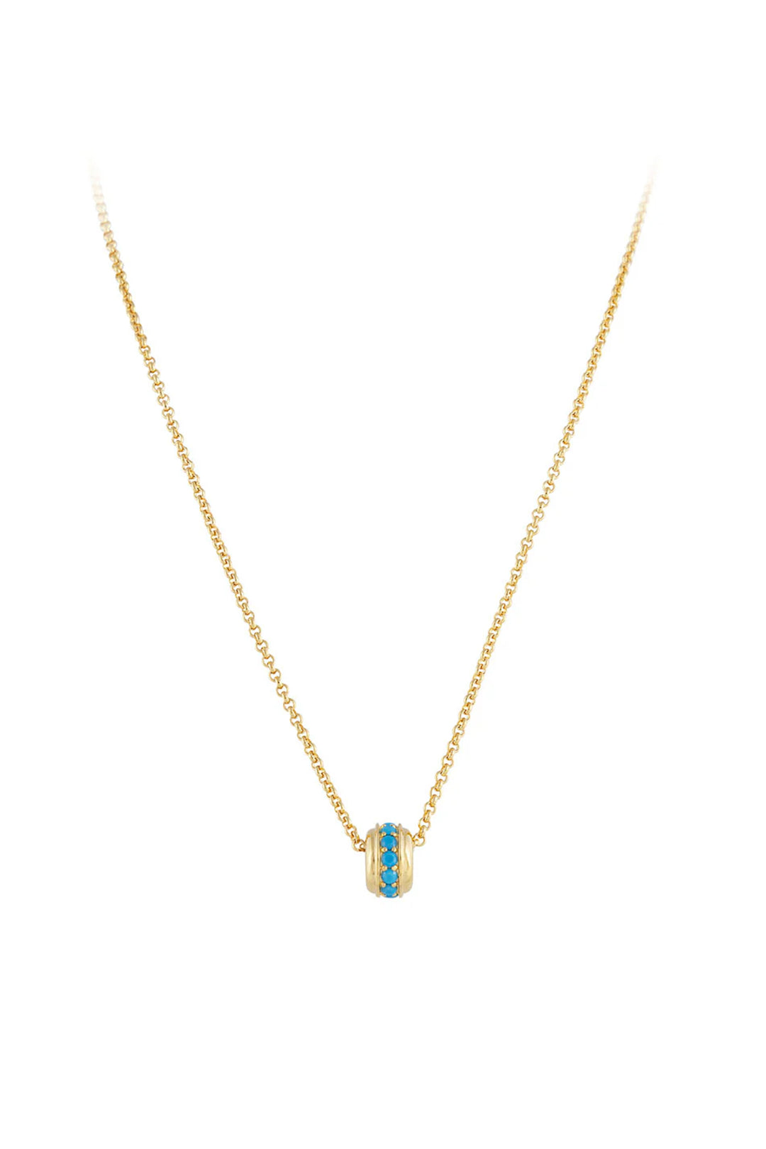 Fairley Orb Necklace - Blue