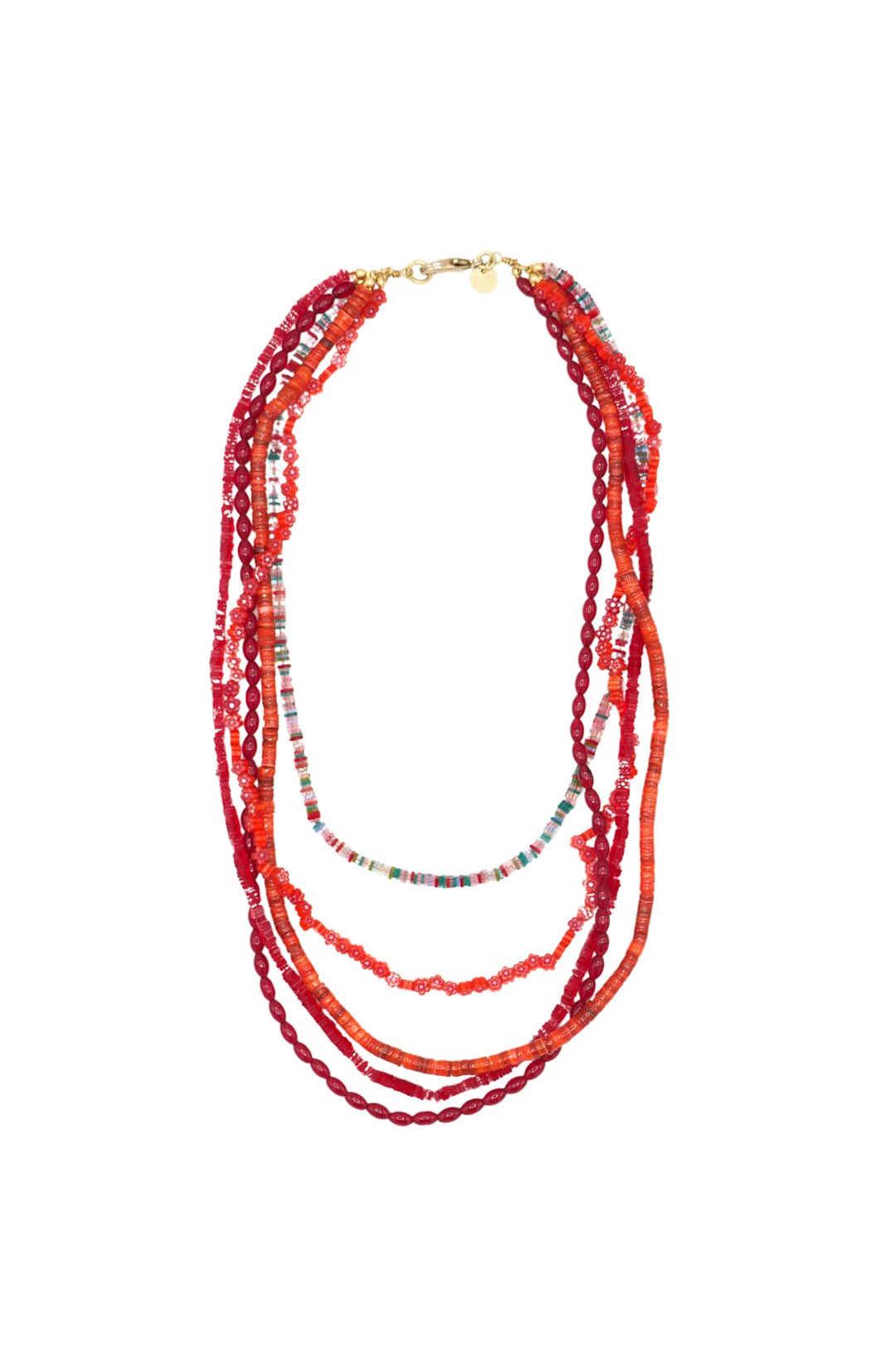 Sita Nevado La Platja Necklace - Red
