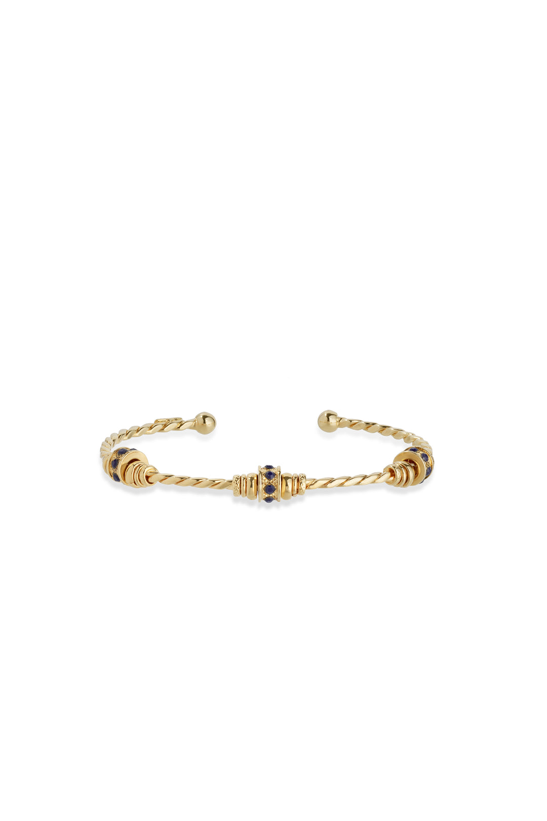 Gas Bijoux Torsade Bracelet - Navy