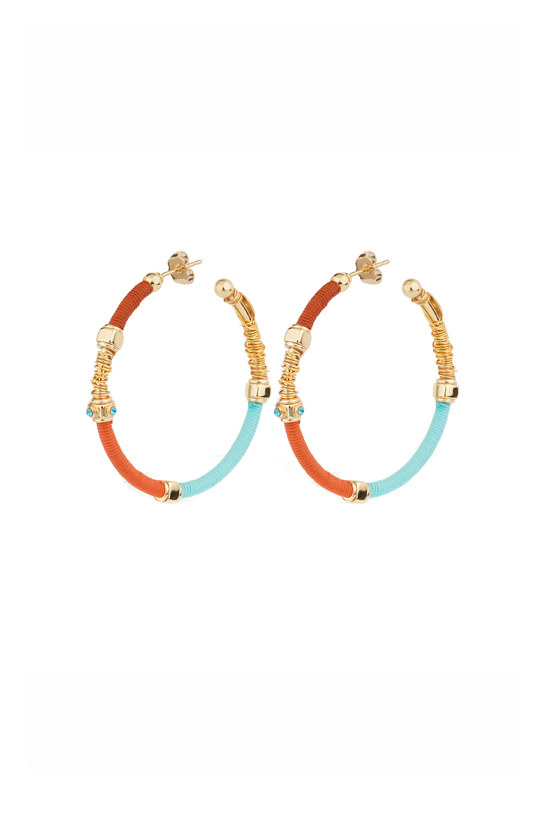 Gas Bijoux Azanzifull Hoops - Multi Colour