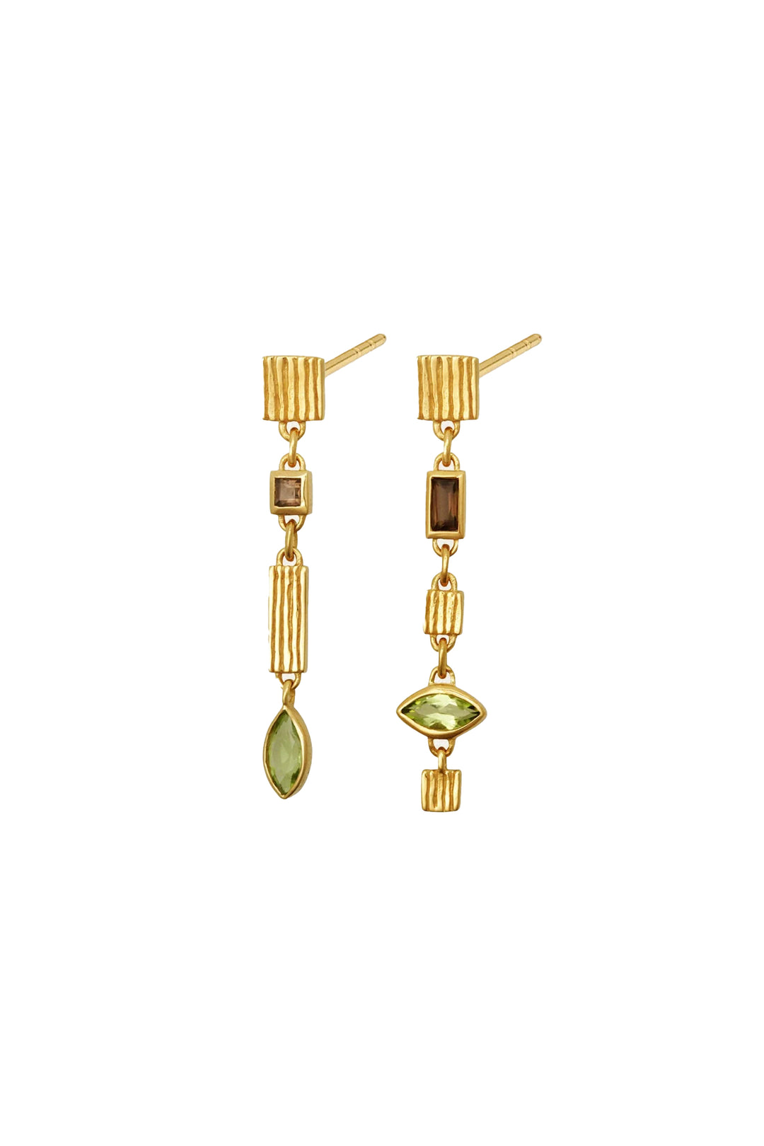 Temple Of The Sun Cindi Earrings - Gold