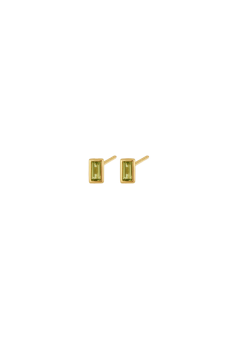 Temple Of The Sun Leda Studs - Gold