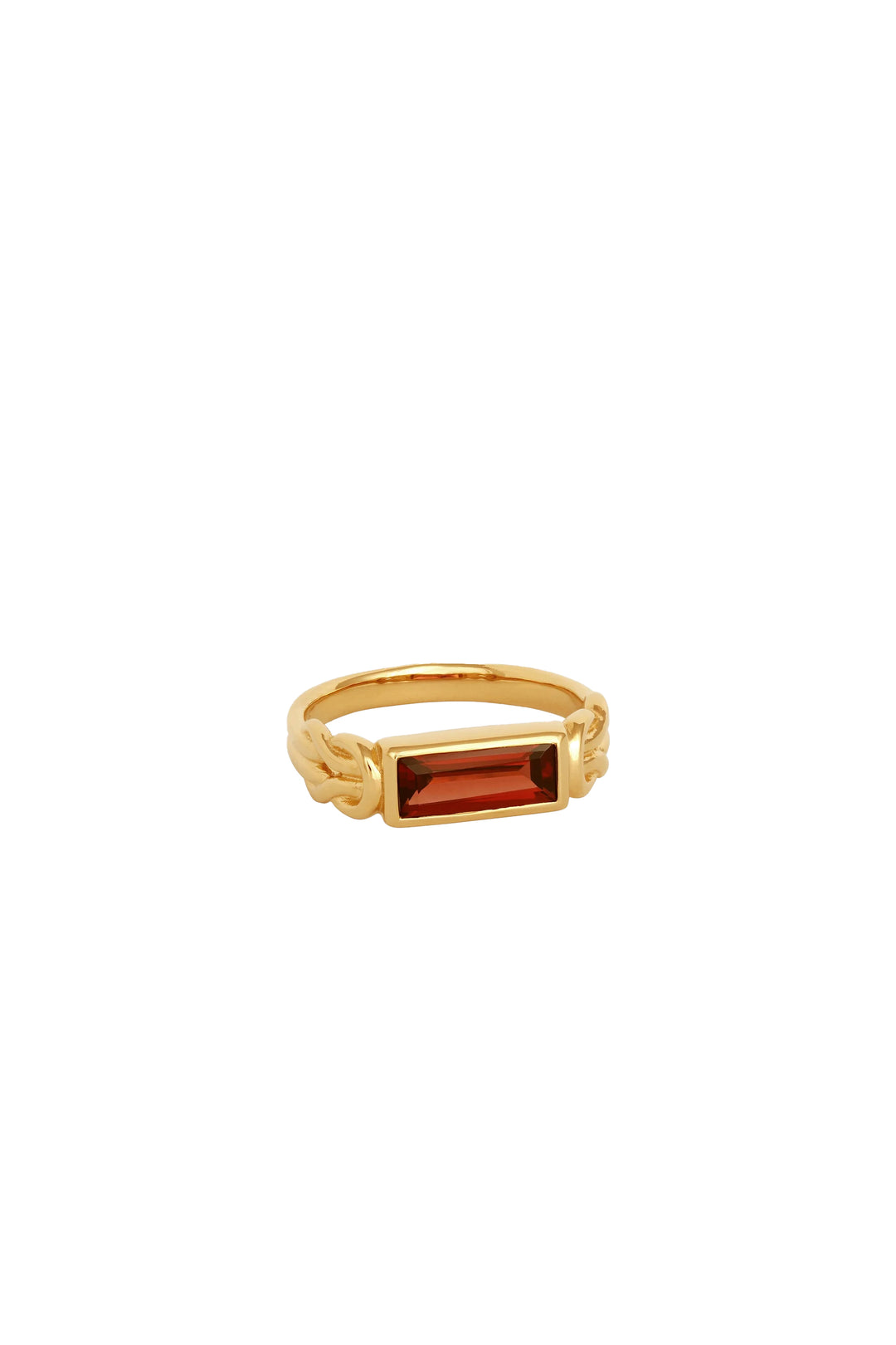Temple Of The Sun Airla Solitaire Ring - Gold