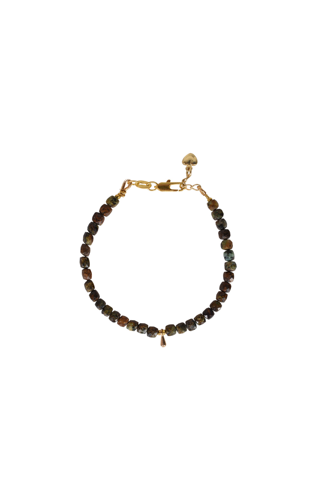 Alouette Design Eli Bead Bracelet - Brown