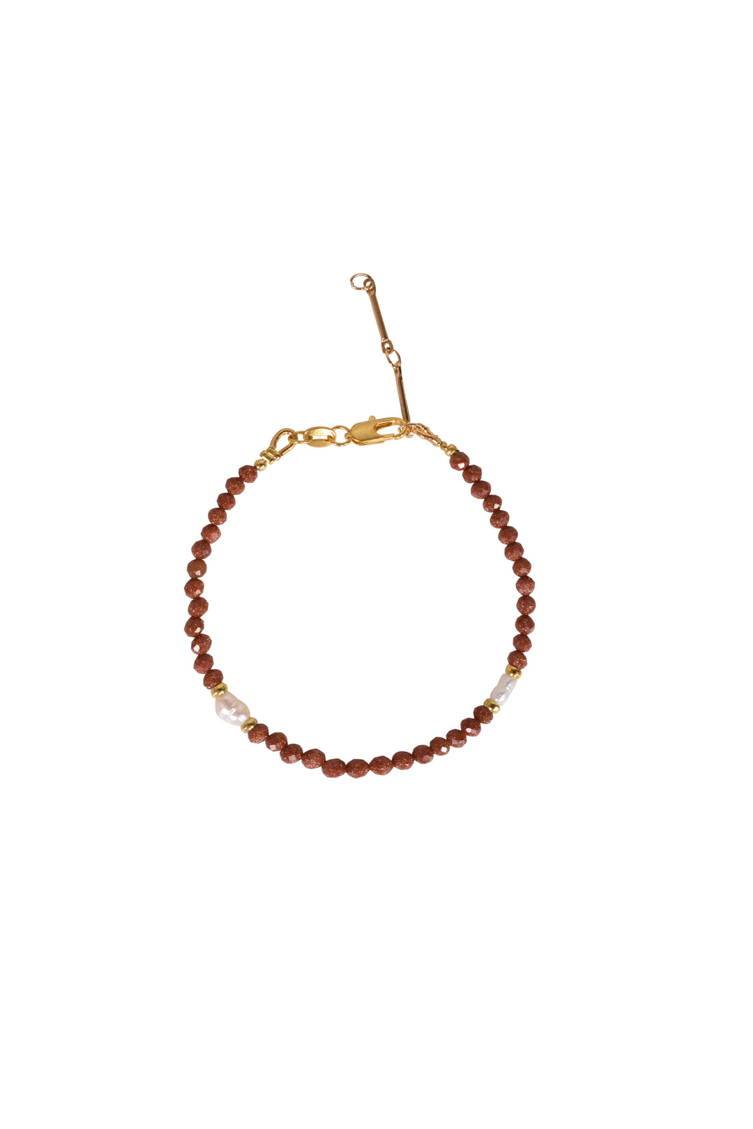 Alouette Design Avi Seed Bracelet - Rust