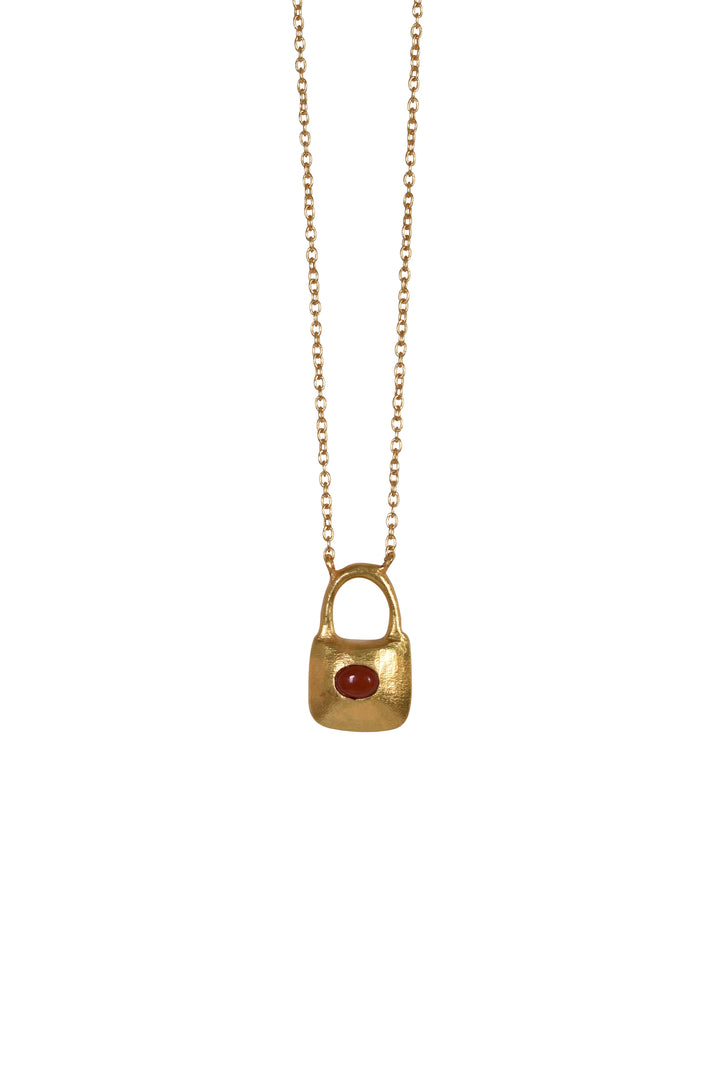 Alouette Design Locket Necklace