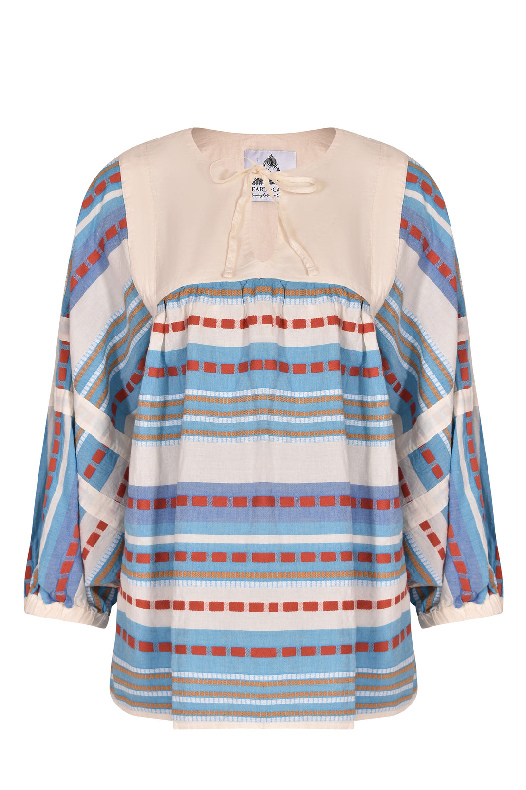 Pearl & Caviar Zakar Blouse - Turquoise