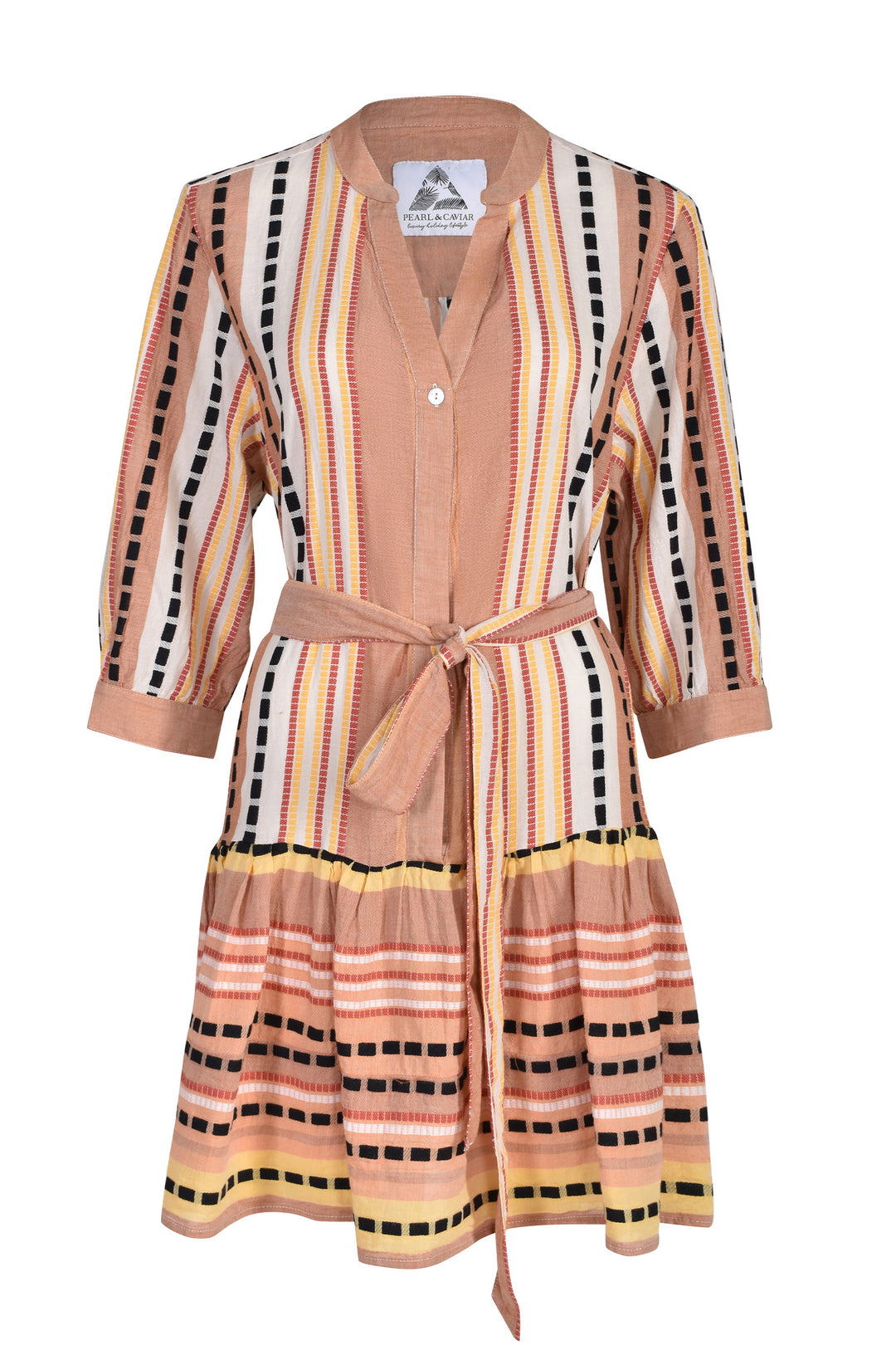 Pearl & Caviar Mabe Dress - Camel