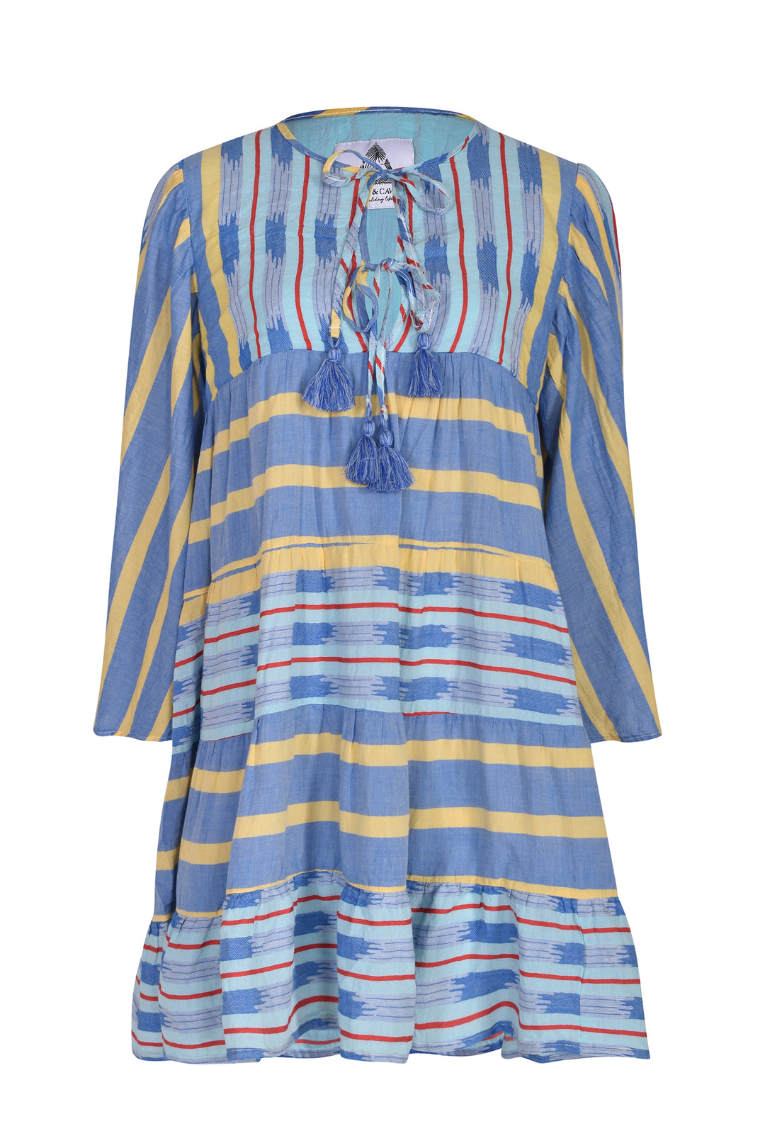 Pearl & Caviar Marl Dress - Blue