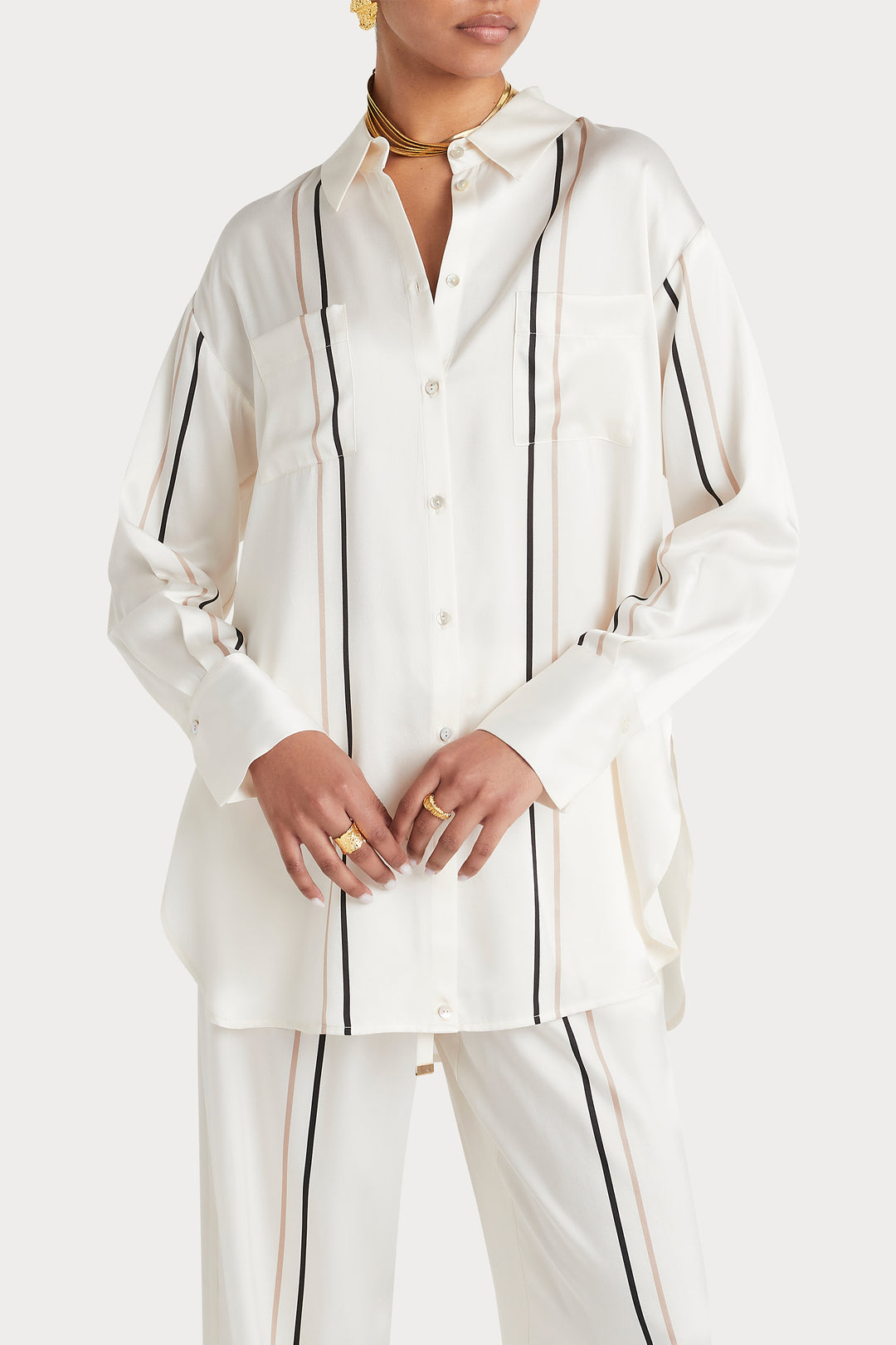 Husk LYON SHIRT - Stripe