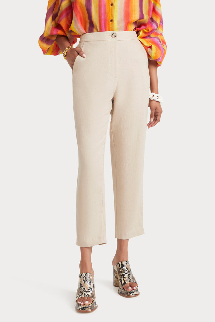 Husk EMILIA PANT - Flax
