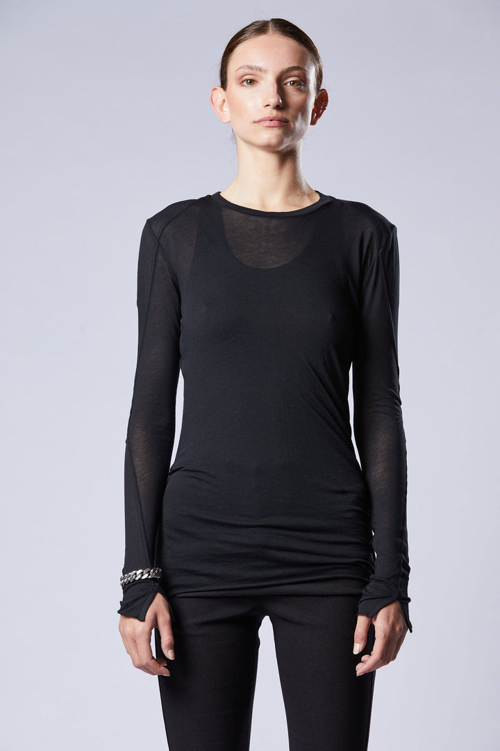 Thom Krom Slinky Top - Black