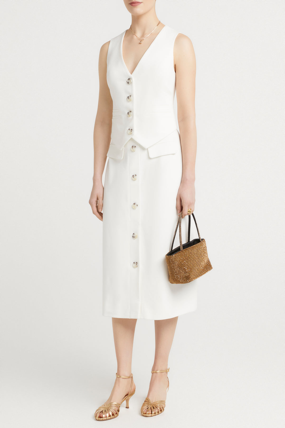 Husk Eden skirt - White