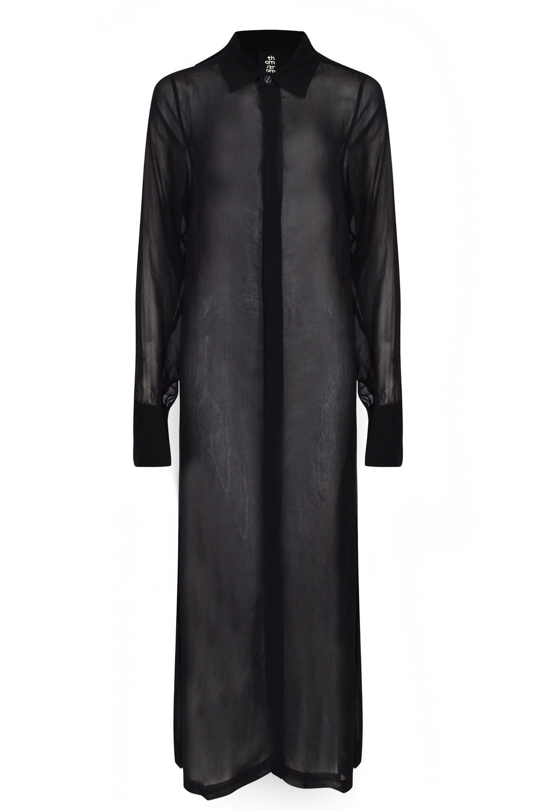 Thom Krom Sheer Dress - Black