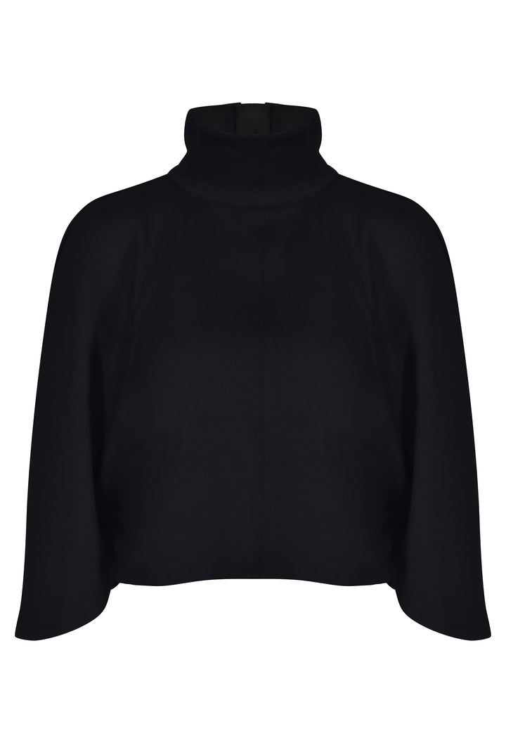 Thom Krom High Neck Top - Black