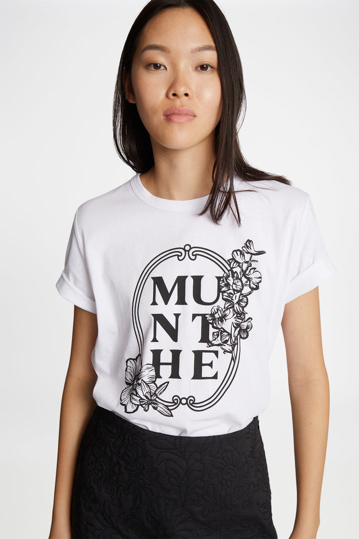 Munthe Fynella Tee - White