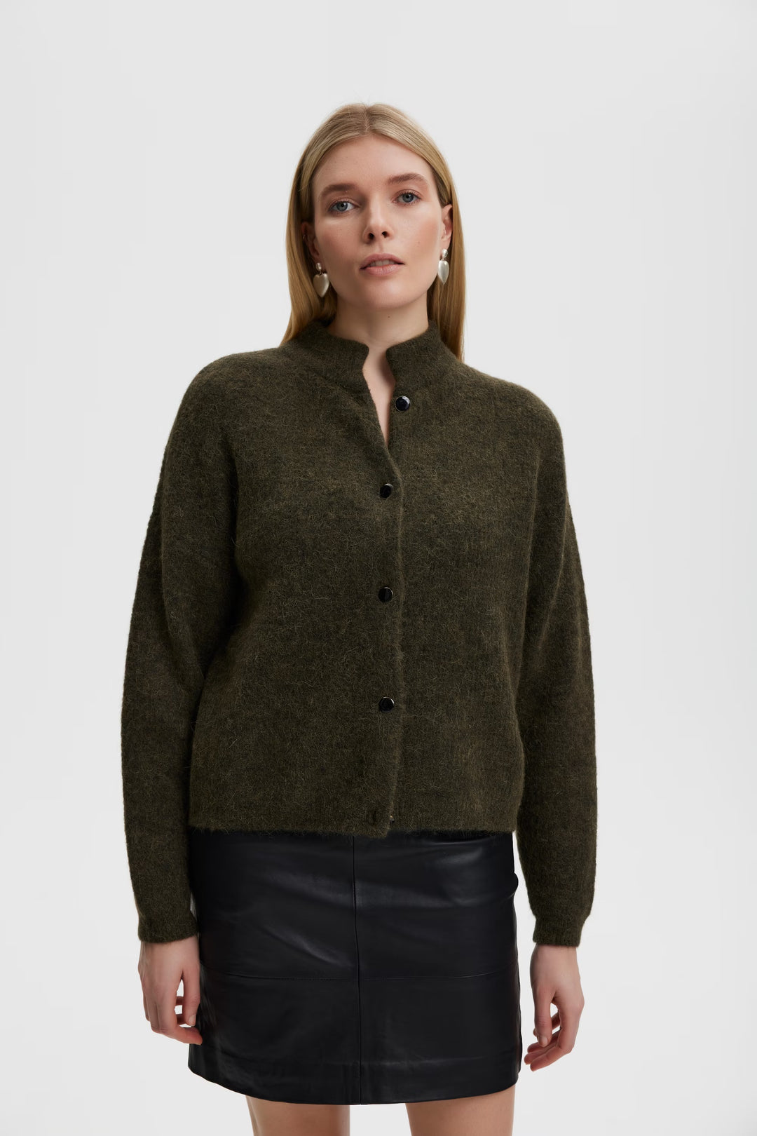 Gestuz Alpha Cardi - Olive